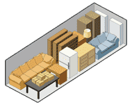 10x25 storage unit