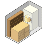 5x10 storage unit