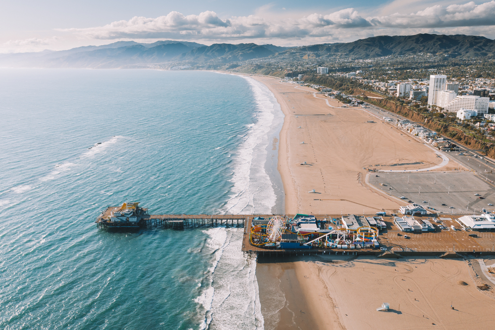 Santa Monica beach